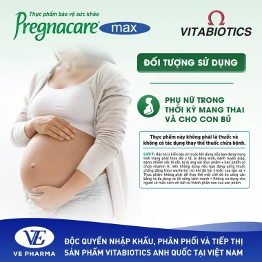 PREGNACARE MAX Vitabiotics – Thực phẩm bổ sung vitamin, khoáng chất cho bà bầu & bé bú 7 PREGNACARE MAX Vitabiotics – Thực phẩm bổ sung vitamin, khoáng chất cho bà bầu & bé bú 7