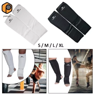 Prettyia Shin Guards bảo vệ mắt cá chân kickboxing, sanda, MMA - Giá 274.320 VND