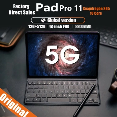 Pro11 HD 10.8 16GB+512GB 8.800mAh Máy tính bảng chơi game siêu pin COD giá rẻ