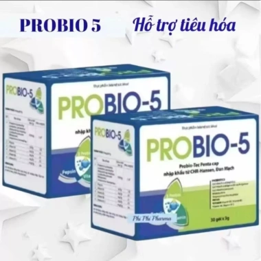 PROBIO-5 men vi sinh Hsd mới nhất - Hỗ trợ hệ tiêu hoá khỏe mạnh, giá chỉ 186.000 VND