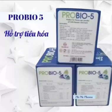 PROBIO-5 men vi sinh Hsd mới nhất - Hỗ trợ hệ tiêu hoá khỏe mạnh, giá chỉ 186.000 VND