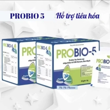 PROBIO 5 - Thực phẩm bổ sung HSD mới, hỗ trợ tiêu hoá khỏe mạnh, giá ưu đãi 188.000₫