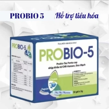 PROBIO 5 - Thực phẩm bổ sung HSD mới, hỗ trợ tiêu hoá khỏe mạnh, giá ưu đãi 188.000₫