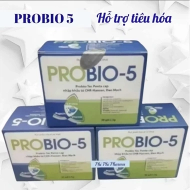 PROBIO 5 - Thực phẩm bổ sung HSD mới, hỗ trợ tiêu hoá khỏe mạnh, giá ưu đãi 188.000₫