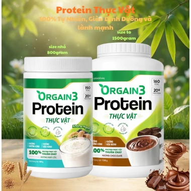 Protein Thực Vật Orgain3 - Bột Không Lactose, Dinh Dưỡng Cao, Giảm Cân - Tăng Cơ, 355.000đ 4 Protein Thực Vật Orgain3 - Bột Không Lactose, Dinh Dưỡng Cao, Giảm Cân - Tăng Cơ, 355.000đ 4