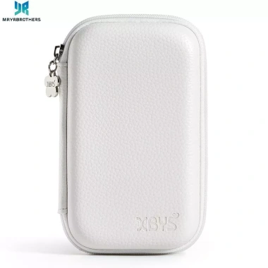 PU Cáp Dữ Liệu Túi Vỏ Cứng cho Power Bank - Chống Sốc, Nén, Bảo Quản Đĩa Cứng