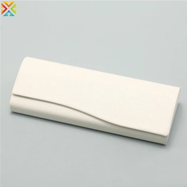 Pu hộp đựng mắt kính da màu trơn chất lượng cao - Giá ưu đãi 53.492 VND