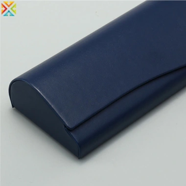 Pu hộp đựng mắt kính da màu trơn chất lượng cao - Giá ưu đãi 53.492 VND