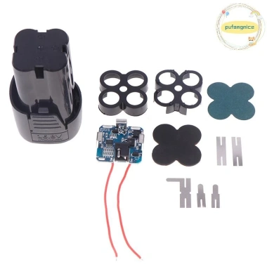 Pufangnice 1 Bộ Dụng Cụ Điện 12‑18V 18.650 Hộp Lithium Máy Khoan Tay Li‑ion Bảo Vệ VN 2 Pufangnice 1 Bộ Dụng Cụ Điện 12‑18V 18.650 Hộp Lithium Máy Khoan Tay Li‑ion Bảo Vệ VN 2