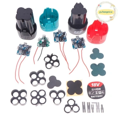 Pufangnice 1 Bộ Dụng Cụ Điện 12‑18V 18.650 Hộp Lithium Máy Khoan Tay Li‑ion Bảo Vệ VN 3 Pufangnice 1 Bộ Dụng Cụ Điện 12‑18V 18.650 Hộp Lithium Máy Khoan Tay Li‑ion Bảo Vệ VN 3