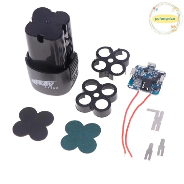 Pufangnice 1 Bộ Dụng Cụ Điện 12‑18V 18.650 Hộp Lithium Máy Khoan Tay Li‑ion Bảo Vệ VN 11 Pufangnice 1 Bộ Dụng Cụ Điện 12‑18V 18.650 Hộp Lithium Máy Khoan Tay Li‑ion Bảo Vệ VN 11