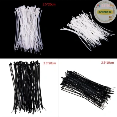 Pufangnice 100 chiếc thắt lưng trắng đen dây cáp tự khóa nylon Khóa kéo 36.300₫ Pufangnice 100 chiếc thắt lưng trắng đen dây cáp tự khóa nylon Khóa kéo 36.300₫
