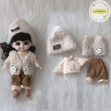 Pufangnice 16cm Trang Phục Búp Bê 1/8 Quần Áo Đầm VN Giá Giảm Đặc Biệt 53.570đ Pufangnice 16cm Trang Phục Búp Bê 1/8 Quần Áo Đầm VN Giá Giảm Đặc Biệt 53.570đ
