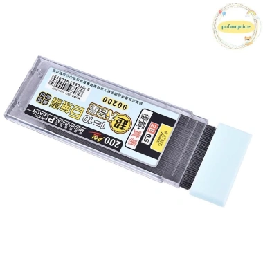Pufangnice 200 Cái Hộp Chì 2B - Bút Chì Cơ Nạp Lại Tự Động, Chì Mới VN 4