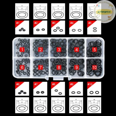 Pufangnice 250 Cái NBR Seal Ring Kit O-Ring Nitrile Gasket Niêm phong Giá 71.280 VND 5 Pufangnice 250 Cái NBR Seal Ring Kit O-Ring Nitrile Gasket Niêm phong Giá 71.280 VND 5