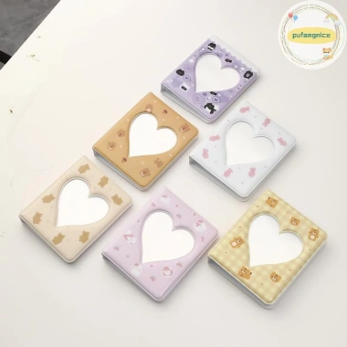 Pufangnice 3 inch Thẻ Trong Suốt Tình Yêu - Ảnh Lưu Trữ Sinh Viên Thần Tượng Booklet Pufangnice 3 inch Thẻ Trong Suốt Tình Yêu - Ảnh Lưu Trữ Sinh Viên Thần Tượng Booklet