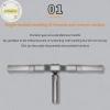 Pufangnice 42 trong 1 bộ tuốc nơ vít Ratchet từ tính tháo rời, T-Handle Magneticizer, mô‑men xoắn đa năng DIY 2