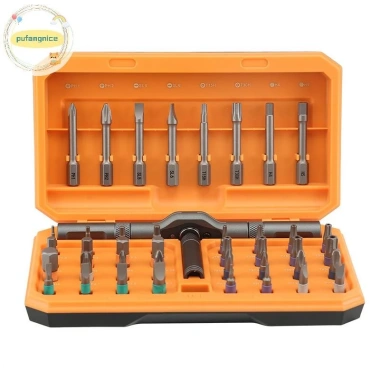 Pufangnice 42 trong 1 bộ tuốc nơ vít Ratchet từ tính tháo rời, T-Handle Magneticizer, mô‑men xoắn đa năng DIY 11 Pufangnice 42 trong 1 bộ tuốc nơ vít Ratchet từ tính tháo rời, T-Handle Magneticizer, mô‑men xoắn đa năng DIY 11
