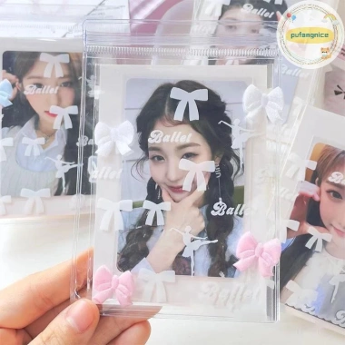 Pufangnice 50 Cái INS Ba Lê Photocard Bảo Vệ Kpop: Túi Opp Tự Dính Nơ In Hình, Bao Bì Quà Tặng, Giá 45.430₫ 4