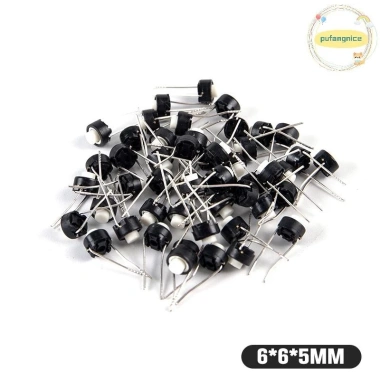 Pufangnice 50 chiếc ALPS Tact 6x6 4.3mm/5mm Nút nhấn xúc giác DIP VN - Giá ưu đãi 66.220 VND 9