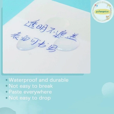 Pufangnice 50 tờ Giấy ghi chú PET chống thấm nước, hằng ngày giá 39.636 VND 4