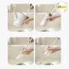 Pufangnice Bàn Chải Cốc Tay Cầm Dài Silicone Vệ Sinh Ly Sữa Rượu Đa Năng Cho Gia Đình Giá Ưu Đãi 34.668 VND 8