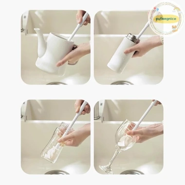 Pufangnice Bàn Chải Cốc Tay Cầm Dài Silicone Vệ Sinh Ly Sữa Rượu Đa Năng Cho Gia Đình Giá Ưu Đãi 34.668 VND 8 Pufangnice Bàn Chải Cốc Tay Cầm Dài Silicone Vệ Sinh Ly Sữa Rượu Đa Năng Cho Gia Đình Giá Ưu Đãi 34.668 VND 8