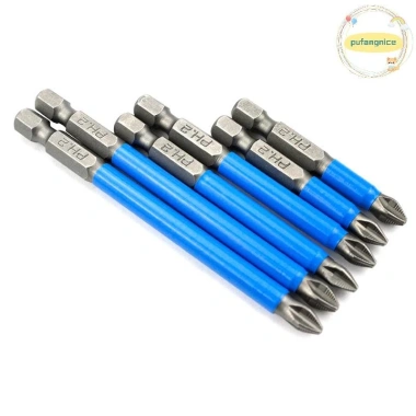 Pufangnice Bit Tua Vít Điện 1/4 inch Chống Trượt Chuôi Lục Giác PH2 VN Giá 34.540đ 6