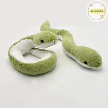 Pufangnice Bò Sát Uốn Cong 40cm - Thú Nhồi Bông Mô Phỏng Rắn Sang Trọng, Giá 39.600₫ 3