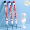 Pufangnice Bút đánh dấu dài gỗ đa năng cho phòng tắm, trang trí lỗ sâu, chỉ 35.310₫