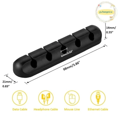 Pufangnice Cáp Tổ Chức USB Linh Hoạt, Cuộn Dây Silicon, Bảo Vệ Chuột, Bàn Phím, Tai Nghe - 39.050đ 5 Pufangnice Cáp Tổ Chức USB Linh Hoạt, Cuộn Dây Silicon, Bảo Vệ Chuột, Bàn Phím, Tai Nghe - 39.050đ 5