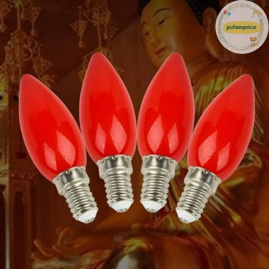 Pufangnice Đèn bàn thờ LED E12/E14 Đèn Phật đỏ trang trí chùa - Giá chỉ 38.060₫ 5 Pufangnice Đèn bàn thờ LED E12/E14 Đèn Phật đỏ trang trí chùa - Giá chỉ 38.060₫ 5