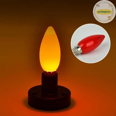 Pufangnice Đèn bàn thờ LED E12/E14 Đèn Phật đỏ trang trí chùa - Giá chỉ 38.060₫ 6 Pufangnice Đèn bàn thờ LED E12/E14 Đèn Phật đỏ trang trí chùa - Giá chỉ 38.060₫ 6