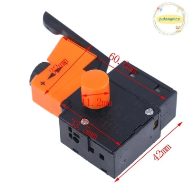Pufangnice FA2 61BEK - Khóa nguồn máy khoan cầm tay, điều khiển tốc độ 220V6A, giá 60.170₫ 5 Pufangnice FA2 61BEK - Khóa nguồn máy khoan cầm tay, điều khiển tốc độ 220V6A, giá 60.170₫ 5