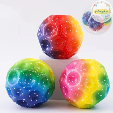 Pufangnice Galaxy Moon Spaceball - Đồ chơi trẻ em Bóng Nhảy Cao, An Toàn, 49.500₫ 2