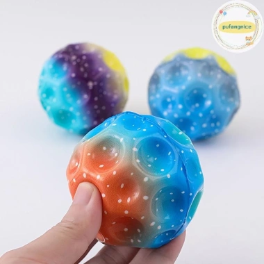 Pufangnice Galaxy Moon Spaceball - Đồ chơi trẻ em Bóng Nhảy Cao, An Toàn, 49.500₫ 8