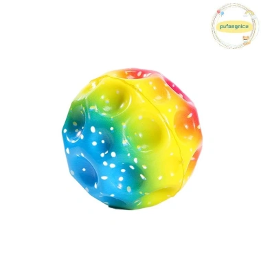 Pufangnice Galaxy Moon Spaceball - Đồ chơi trẻ em Bóng Nhảy Cao, An Toàn, 49.500₫ 9