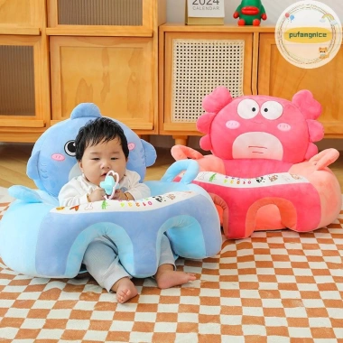 Pufangnice Ghế Sofa Trẻ Em Hỗ Trợ Ngồi Thoải Mái, Thiết Kế Hoạt Hình, Giá Rẻ VN 3