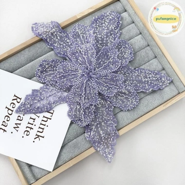 Pufangnice Hoa Ba Chiều Nhiều Lớp Organza Pha Lê Đính Ngọc Trai - Trâm Phụ Kiện Trang Trí VN Giá Ưu Đãi 91.850 VND 15