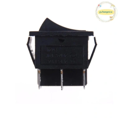 Pufangnice KCD4 Rocker Đen DPDT 6 Pin 16A/20A 250V-125V Bật/Tắt Giá 38.720₫ 5