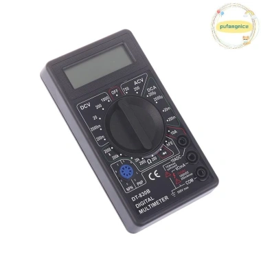 Pufangnice LCD Đồng hồ vạn năng kỹ thuật số - Vôn kế, Ohmmeter, Volt Tester, đo AC/DC, tần số - Giá 100.980₫ 3
