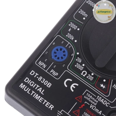 Pufangnice LCD Đồng hồ vạn năng kỹ thuật số - Vôn kế, Ohmmeter, Volt Tester, đo AC/DC, tần số - Giá 100.980₫ 7
