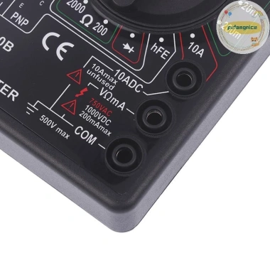 Pufangnice LCD Đồng hồ vạn năng kỹ thuật số - Vôn kế, Ohmmeter, Volt Tester, đo AC/DC, tần số - Giá 100.980₫ 8