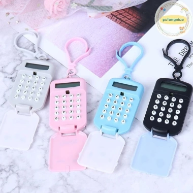 Pufangnice Máy tính cầm tay bỏ túi, móc khóa sáng tạo - Đồ dùng văn phòng VN, giá ưu đãi 45.760đ 2