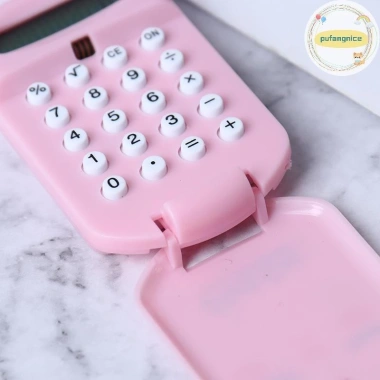 Pufangnice Máy tính cầm tay bỏ túi, móc khóa sáng tạo - Đồ dùng văn phòng VN, giá ưu đãi 45.760đ 8