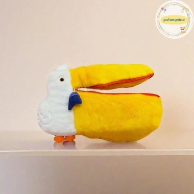 Pufangnice Pelican Hộp Bút Chì Hoạt Hình - Túi Trang Điểm Sang Trọng, Lưu Trữ Văn Phòng Phẩm, 141.696 VND 4