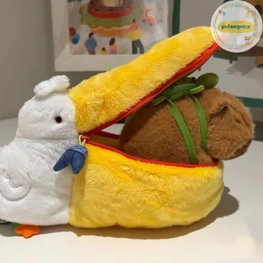 Pufangnice Pelican Hộp Bút Chì Hoạt Hình - Túi Trang Điểm Sang Trọng, Lưu Trữ Văn Phòng Phẩm, 141.696 VND 6