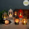 Pufangnice Retro Đèn Dầu Halloween LED - Đèn lồng trang trí nhà nhỏ, chỉ 53.020₫