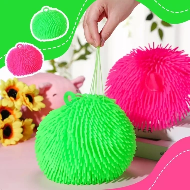 Puffer Ball 17cm Đồ chơi giảm căng thẳng, búp nảy, rèn luyện giác quan cho trẻ em