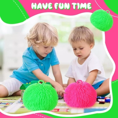 Puffer Ball 17cm Đồ chơi giảm căng thẳng, búp nảy, rèn luyện giác quan cho trẻ em 4 Puffer Ball 17cm Đồ chơi giảm căng thẳng, búp nảy, rèn luyện giác quan cho trẻ em 4